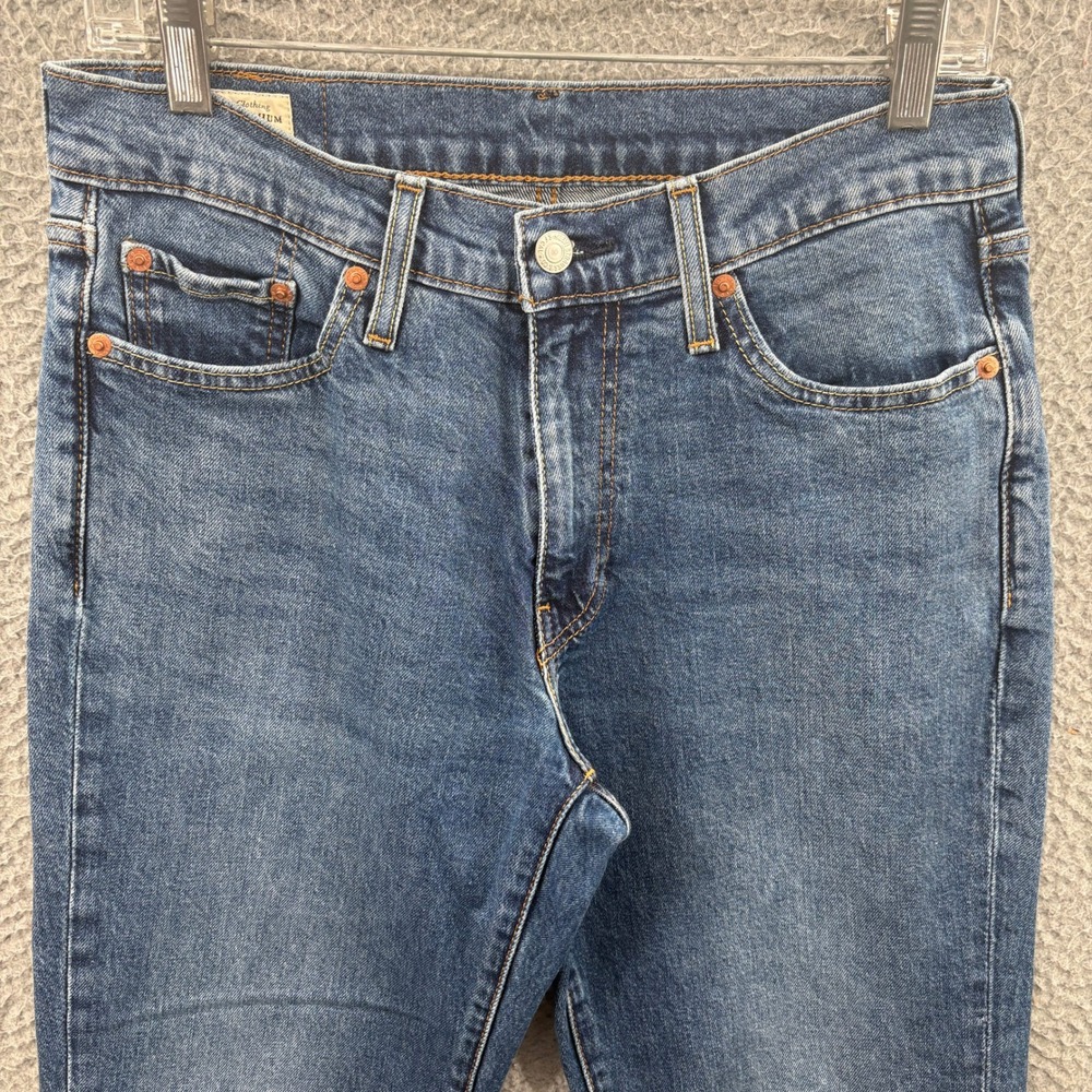 Levis 541 Jeans Mens 30x29 Blue Denim Premium Athletic Taper Big E Jean